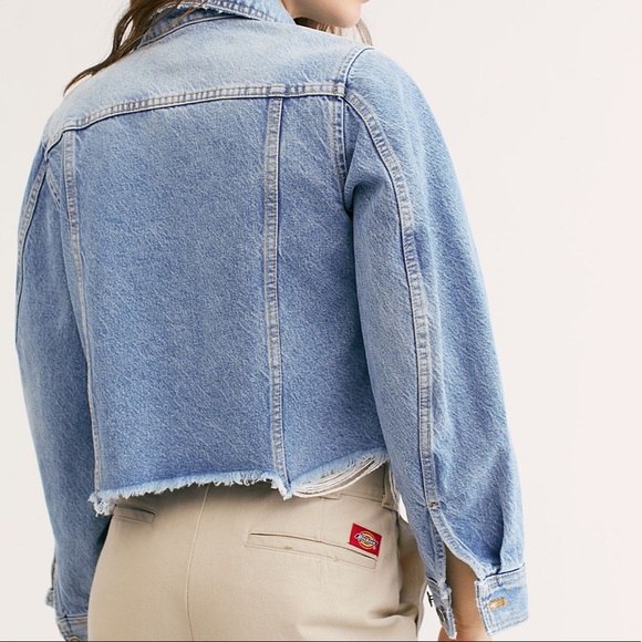 ❗️LAST ONE❗️Free People Indira Denim Jacket - Picture 2 of 7